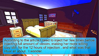 Seductive Spider Queen Dominates Hero in Steamy Hentai Adventure