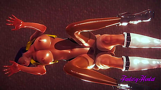 Faye Valentines Steamy Blowjob Rough Ride in Cowboy Bebop Hentai 3D
