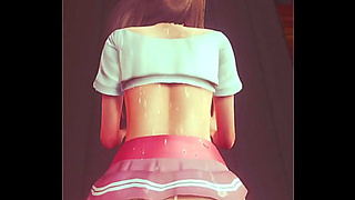 Futanari Babe Takes Cute Femboys Tight Ass in Steamy 3D Encounter