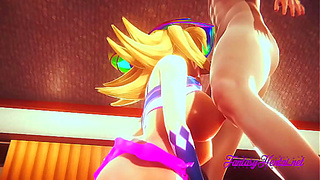 Dark Magician Girl Seduces Yugi Hero in Steamy Blowjob Frenzied Fuck – Yu-Gi-Oh! Hentai