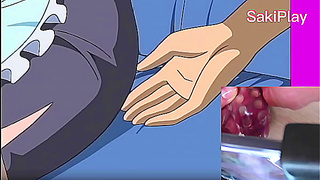 Maid Reacts to Living Room Tease – Horny Encounter Begins Hentai Saki Play