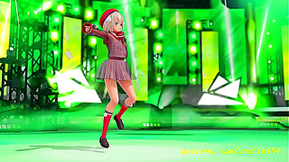 Uimama Dances Sensually in MMD HD – Hololive Fantasy Unleashed