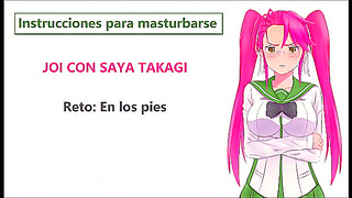 Angry Goddess Dominates Hero in Steamy Spanish JOI Hentai Adventure