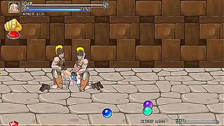 Blonde Beauty Pleasures Men in Vibrant Iris Hentai Adventure