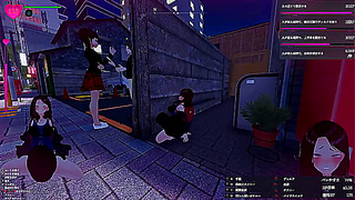 Futanari Swimsuit Fantasy Unleashed at Laundromat – Steamy Hentai Action