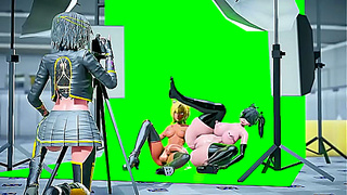 Futuristic Futanari Encounter Sparks Electric Desires