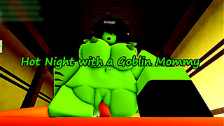 Steamy Encounter Under Moonlight: A Goblin Girls Forbidden Desire