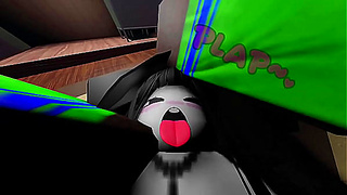 Curvy Latina Takes Huge BBC Dick in Steamy Roblox Adventure