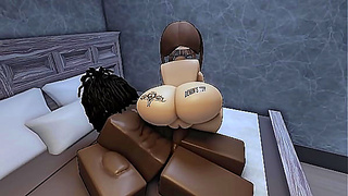 Roblox Beauty Stretched Beyond Limits in Steamy Hentai Encounter