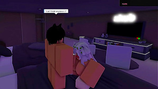 Roblox Character Gets Wild Hotel Room Fuck – Self Roleplay Fantasy