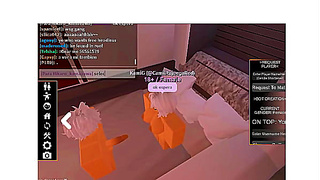 Guy Dominates Me Hard in Roblox Roleplay Until Im Completely Full