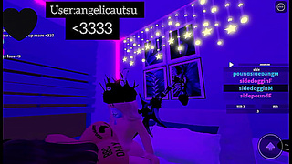 Banging My Best Friend in Roblox Condos After Party Crash