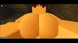 First-Person Roblox Roleplay Fantasy – Steamy Gay Encounter in Pixel World