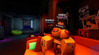 Roblox Beauty Gets Dominated Filled with Thick Cum creampie