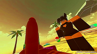 Black Bull Dominates Femboy Bunny in Roblox – Steamy Hentai Action (Spanish Sub)