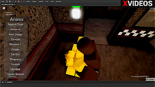 Chika FNAF Gets Wild in Roblox World – Steamy Animated Encounter