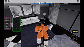 Roblox Vixen Embraces Her Wild Side as Cum-Drenched Slut