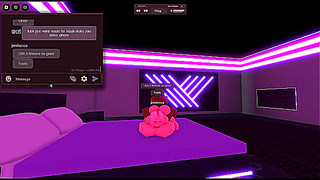 Blonde Girl Betrays Her Boyfriend with Steamy Roblox Encounter