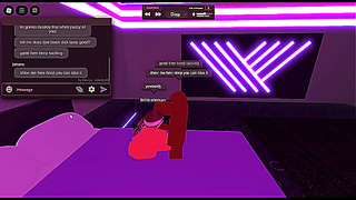 White Roblox Babe Gets Wild Quickie Action – Steamy Hentai Fun