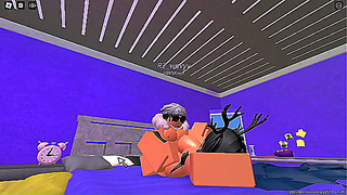 Roblox Fan Dominates Rich Slut in Steamy Hentai Encounter