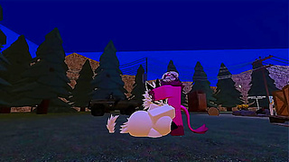 Pregnant Wife Teases Husband in Roblox Roleplay Gone Wild
