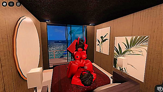 Demon Girl Returns in Stunning Roblox Avatar for Steamy Encounter