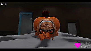 Blonde Roblox Babe Takes Monster Cock in Steamy Hentai Fuck Fest