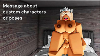 Rich Roblox Teen Seduced Taken Hard in Virtual World Fantasy