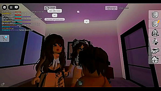 Friends Surprise Him with Steamy Threesome Fun in Roblox Brookhaven Roleplay