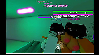 Intimate Encounter Across Two Luxurious Condos in Roblox World