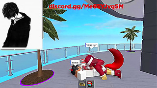 Roblox Christmas Bunny Girl Gets Wild Holiday creampie fuck