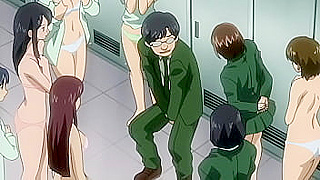 Perverted Intruder Pleasured by Girls in Closet – Subbed Lesbian Seduction