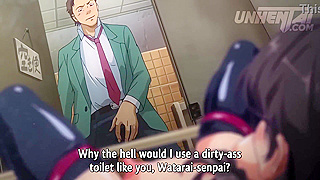 College Restroom Orgy Erupts in Steamy Hentai Chaos