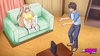Step-Sisters First Heat Ignites Over Gaming Night Gone Wild - Hentai