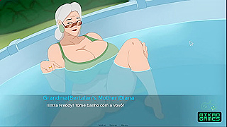 Grandma Dominates with Forbidden Desires in MILF Hentai Fantasy Night