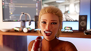 Steaming Hot Stepmom Tempts Him With Forbidden Pleasures - Naughty 3D Fantasy
