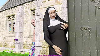 MILF Priestess Tempted in Sacred Ritual Gone Wild – Full Hentai Fantasy