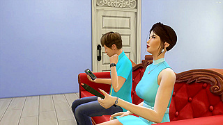 Stepmom Tempts Stepson During Steamy Hotel Getaway Alone Together
