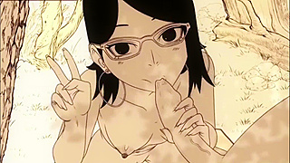 Anime Beauty Seduces Young Lover for Steamy Pleasure Session