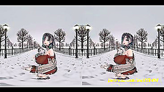 VR180 mmd Chihaya Dance 3d hololive Hentai