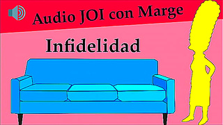 Marges Secret JOI Fantasy Turns Into Steamy Cheating Encounter