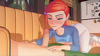 Heroes Meet Alluring Aliens in Steamy Animated Encounter Online