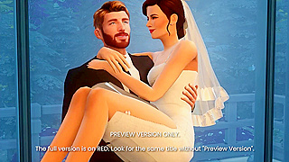 Peggy Surrenders to Mysterious Stranger in Steamy 3D Encounter