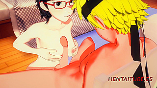 Sarada Pleasures Naruto with Sensual Blowjob Before Wild Hentai Encounter
