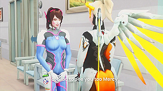 Steamy Overwatch Romance Ignites in Fantastical Anime Adventure