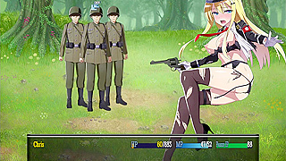 Blonde Teens Seduce Chris in Wild Forest Survival Escape Gone Naughty