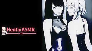 Lesbians Share Steamy Kissing Moments in Wild Hentai Fantasies