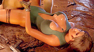 Lara Crofts Steamy Exploits in Bold 3D Animated Adventure Sexo