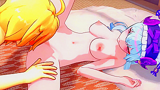 Lewd Genshin Girls Heat Up in Wild 3D Hentai Fantasy Compilation