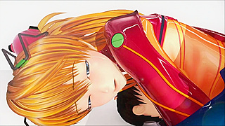 Akayatu R Seduces Shinji in Steamy Evangelion 3D Encounter – Part 1